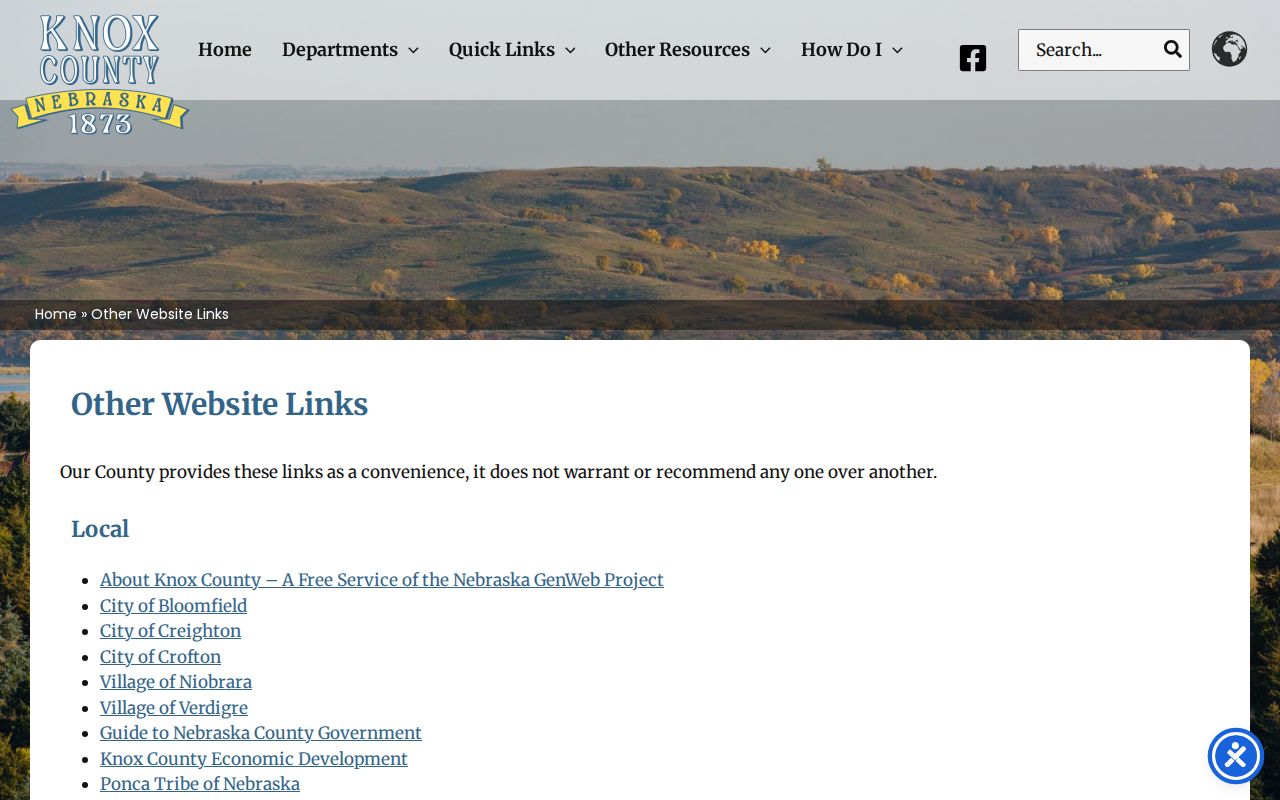 Creighton court docket record source from Knox County community links