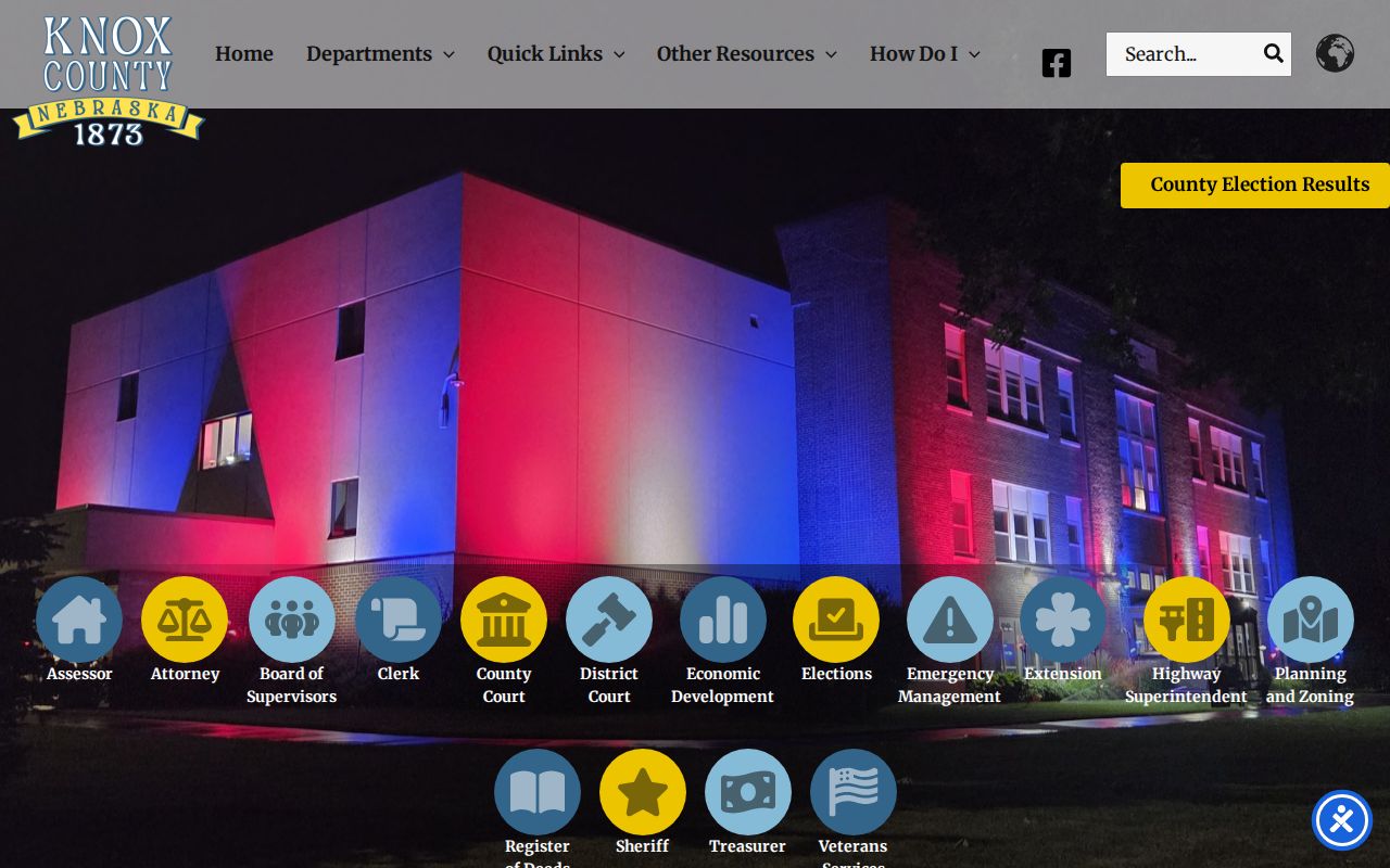 Knox County court docket county government home page